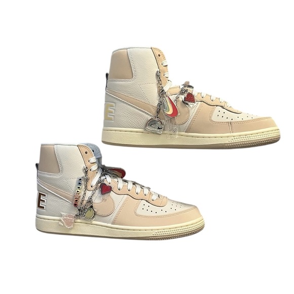 NEW Nike Men’s Terminator High Be True size 10 White Unisex Sneakers - Picture 6 of 16